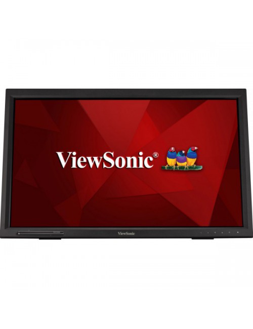 Viewsonic TD2423 écran plat de PC 59,9 cm (23.6") 1920 x 1080 pixels Full HD LED Écran tactile Multi-utilisateur Noir