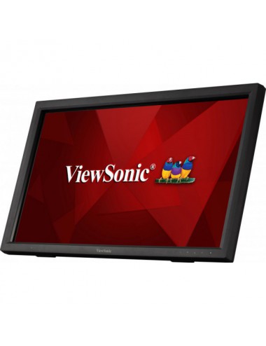 Viewsonic TD2423 écran plat de PC 59,9 cm (23.6") 1920 x 1080 pixels Full HD LED Écran tactile Multi-utilisateur Noir