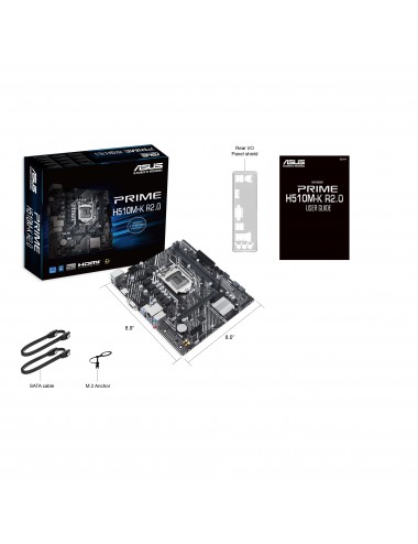 ASUS PRIME H510M-K R2.0 Intel H510 LGA 1200 (Socket H5) micro ATX