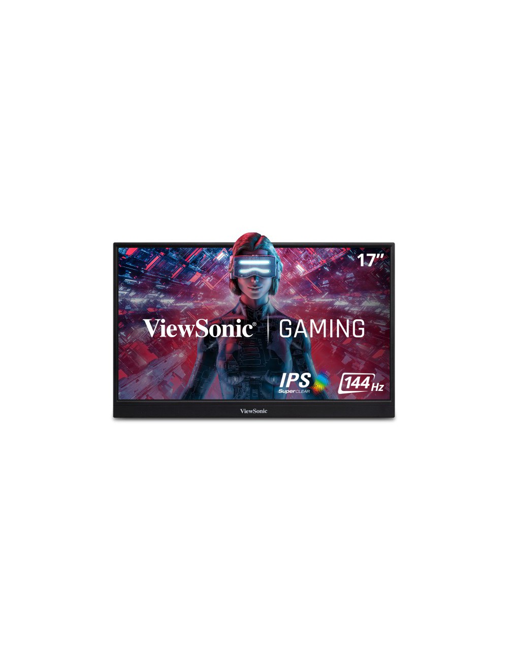 Viewsonic VX Series VX1755 Monitor PC 43,2 cm (17") 1920 x 1080 Pixel Full HD LED Nero, Grigio
