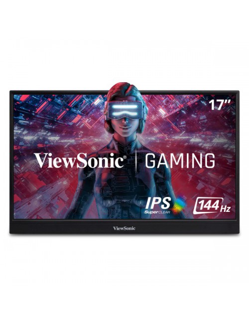 Viewsonic VX Series VX1755 écran plat de PC 43,2 cm (17") 1920 x 1080 pixels Full HD LED Noir, Gris