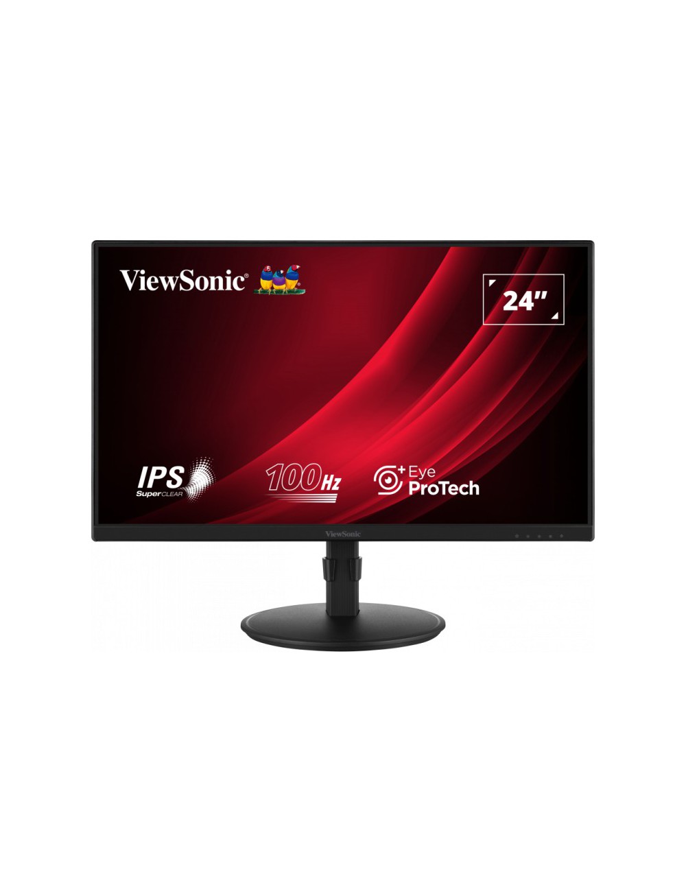 Viewsonic VG2408A-MHD Monitor PC 61 cm (24") 1920 x 1080 Pixel Full HD LED Nero