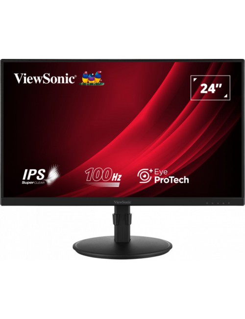 Viewsonic VG2408A-MHD Monitor PC 61 cm (24") 1920 x 1080 Pixel Full HD LED Nero