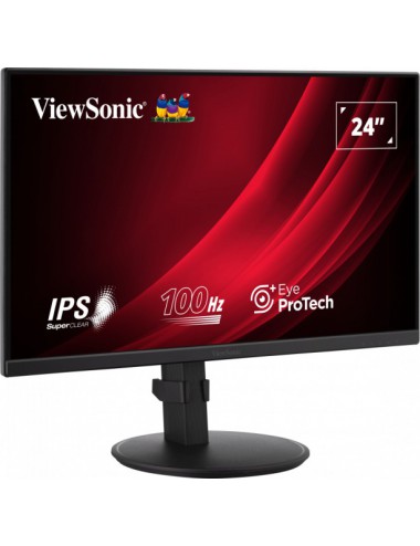 Viewsonic VG2408A-MHD pantalla para PC 61 cm (24") 1920 x 1080 Pixeles Full HD LED Negro