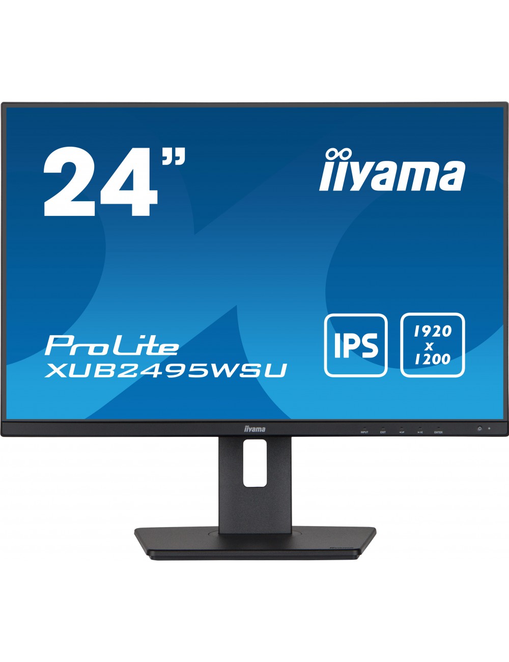 iiyama ProLite XUB2495WSU-B5 pantalla para PC 61,2 cm (24.1") 1920 x 1200 Pixeles WUXGA LCD Negro