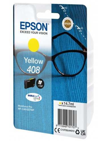 Epson Singlepack Yellow 408 DURABrite Ultra Ink