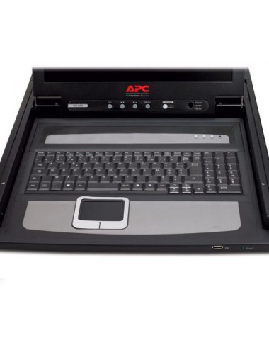 APC AP5717F console a rack 43,2 cm (17") Nero