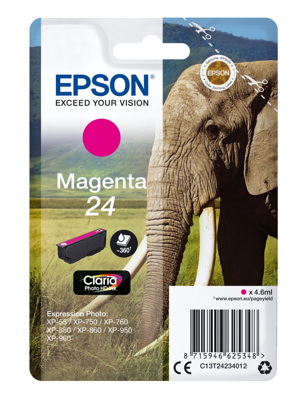 Epson Elephant Cartuccia Magenta