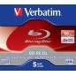 Verbatim BD-RE DL 50GB 2 x 5 Pack Jewel Case 50 Go 5 pièce(s) Verbatim BD-RE DL 50GB 2 x 5 Pack Jewel Case 50 Go 5 pièce(s)