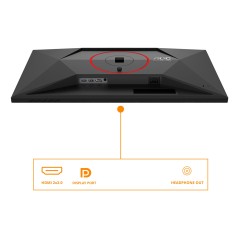 AOC G4 27G4ZR écran plat de PC 68,6 cm (27") 1920 x 1080 pixels Full HD LED Noir, Rouge