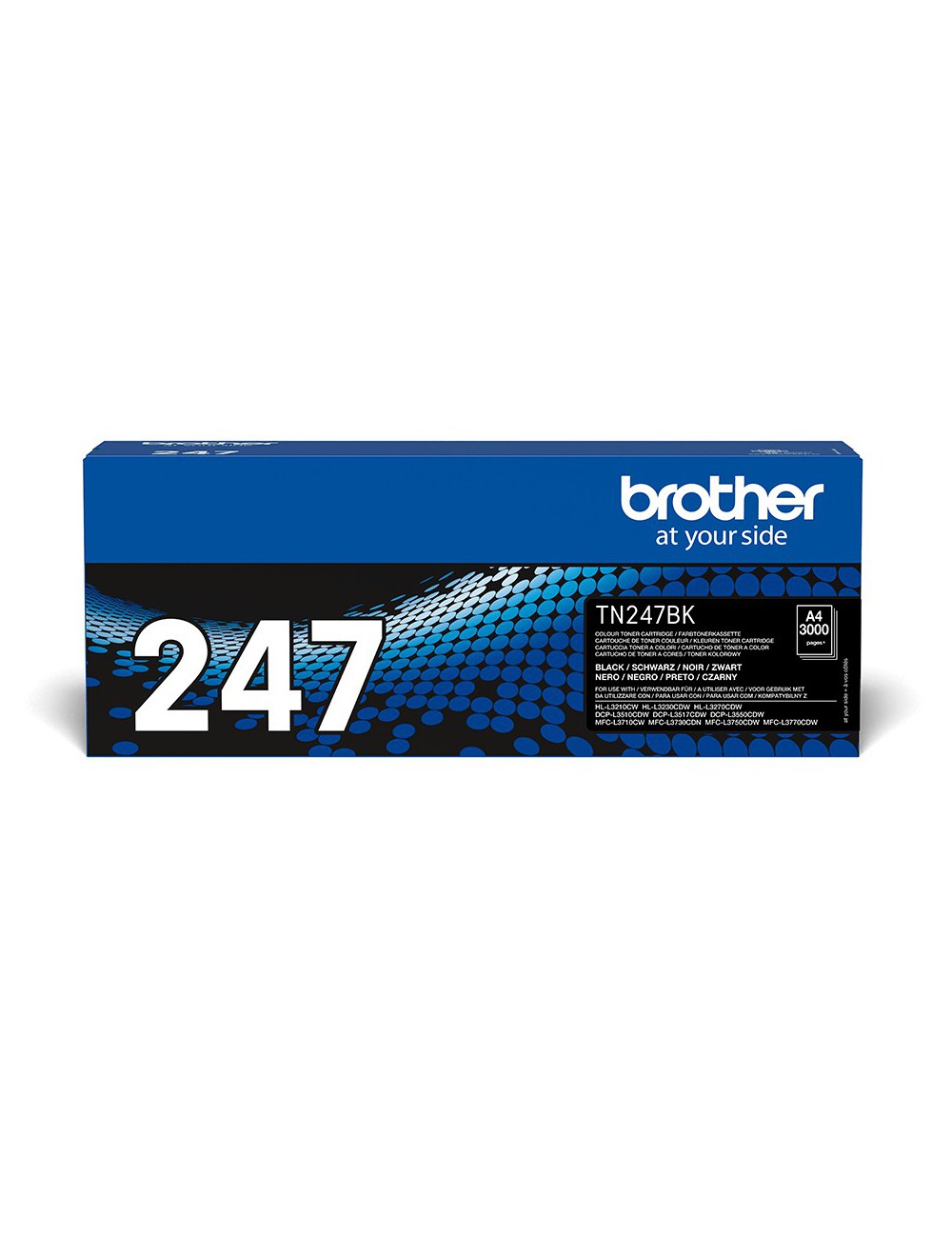 Brother TN-247BK cartucho de tóner 1 pieza(s) Original Negro