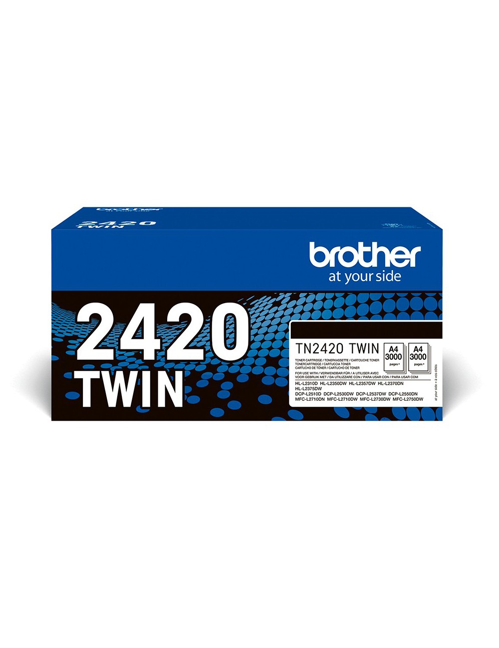 Brother TN-2420TWIN cartucho de tóner 2 pieza(s) Original