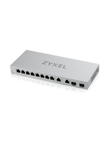 Zyxel XGS1210-12-ZZ0102F commutateur réseau Géré Gigabit Ethernet (10 100 1000) Gris