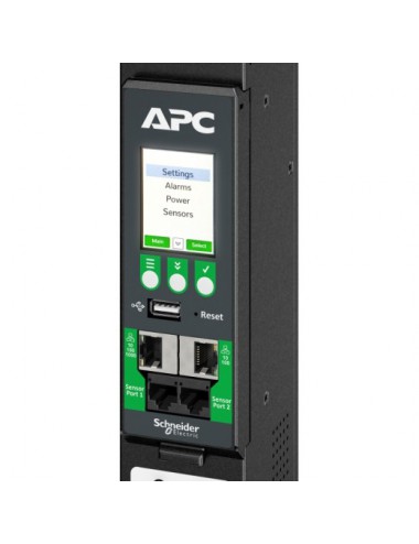 APC NetShelter Rack PDU Advanced unità di distribuzione dell'energia (PDU) 48 presa(e) AC 0U Nero