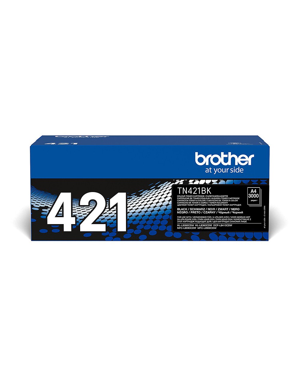 Brother TN-421BK cartucho de tóner 1 pieza(s) Original Negro