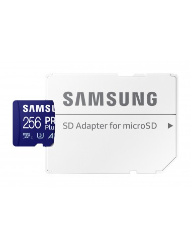 Samsung PRO Plus MB-MD256SA EU mémoire flash 256 Go MicroSD UHS-I Classe 3