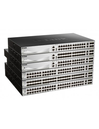D-Link DGS-3130-30S E switch Gestionado L3 10G Ethernet (100 1000 10000) Gris