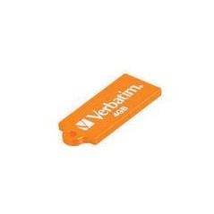 Verbatim Micro USB Drive 4GB - Volcanic Orange lecteur USB flash 4 Go USB Type-A 2.0