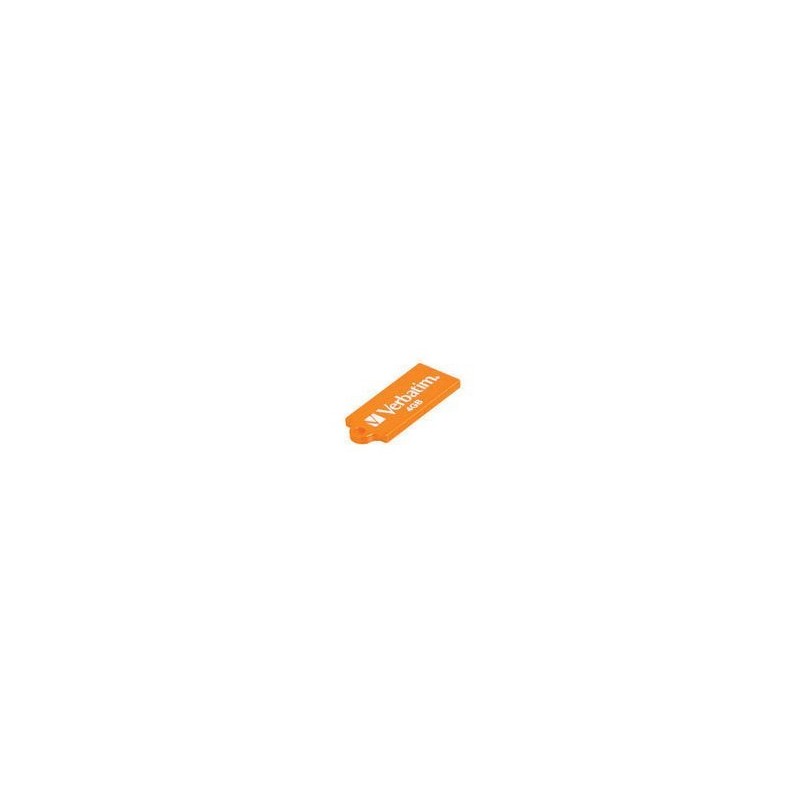 Verbatim Micro USB Drive 4GB - Volcanic Orange lecteur USB flash 4 Go USB Type-A 2.0 Verbatim Micro USB Drive 4GB - Volcanic Orange lecteur USB flash 4 Go USB Type-A 2.0