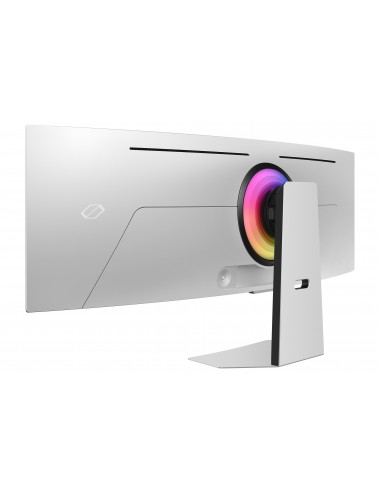 Samsung G95SC pantalla para PC 124,5 cm (49") 5120 x 1440 Pixeles OLED Plata