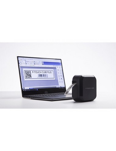 Brother PTP710BT stampante per etichette (CD) Trasferimento termico 180 x 360 DPI 20 mm s Con cavo e senza cavo TZe Bluetooth