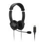 Kensington Micro-Casque Classic USB-A avec réglage du micro et du volume