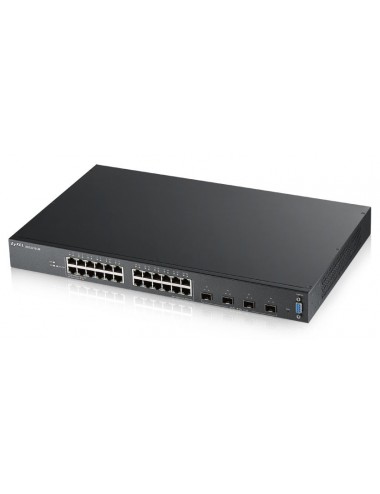 Zyxel XGS2210-28 Géré L2 Gigabit Ethernet (10 100 1000) 1U Noir