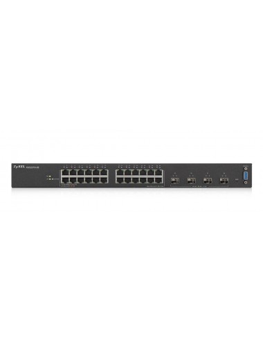 Zyxel XGS2210-28 Gestito L2 Gigabit Ethernet (10 100 1000) 1U Nero