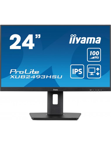 iiyama ProLite pantalla para PC 60,5 cm (23.8") 1920 x 1080 Pixeles Full HD LED Negro