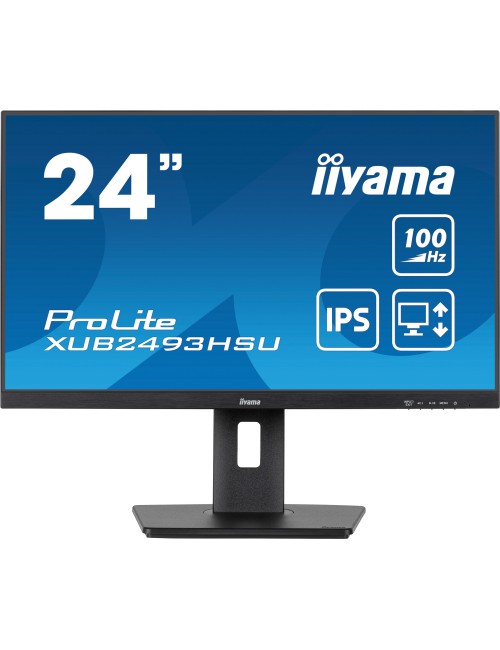 iiyama ProLite Monitor PC 60,5 cm (23.8") 1920 x 1080 Pixel Full HD LED Nero