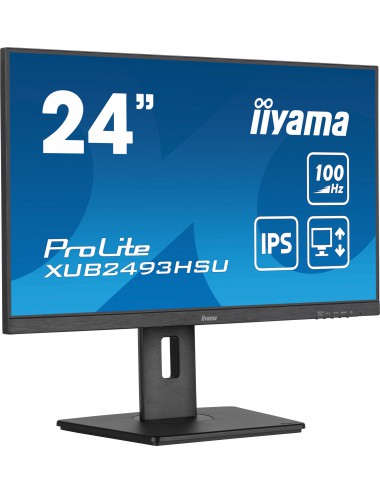 iiyama ProLite écran plat de PC 60,5 cm (23.8") 1920 x 1080 pixels Full HD LED Noir