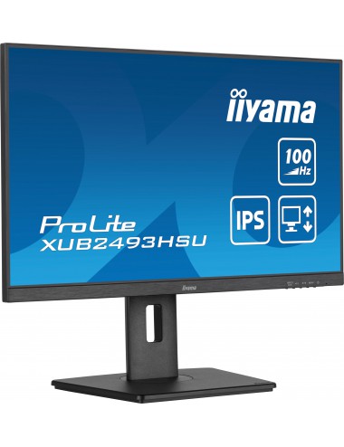 iiyama ProLite écran plat de PC 60,5 cm (23.8") 1920 x 1080 pixels Full HD LED Noir