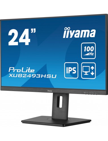 iiyama ProLite Monitor PC 60,5 cm (23.8") 1920 x 1080 Pixel Full HD LED Nero