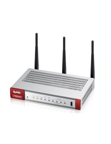 Zyxel USG20W-VPN-EU0101F routeur sans fil Gigabit Ethernet Bi-bande (2,4 GHz 5 GHz) Gris, Rouge