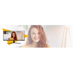 AOC B3 CU34B3E écran plat de PC 86,4 cm (34") 3440 x 1440 pixels Wide Quad HD LED Noir