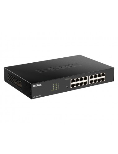 D-Link DGS-1100-16V2 Gestito L2 Gigabit Ethernet (10 100 1000) Nero