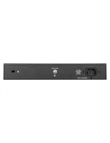 D-Link DGS-1100-16V2 Gestionado L2 Gigabit Ethernet (10 100 1000) Negro