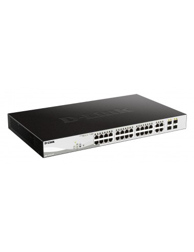 D-Link DGS-1210-24P commutateur réseau Géré L2 Gigabit Ethernet (10 100 1000) Connexion Ethernet, supportant l'alimentation via