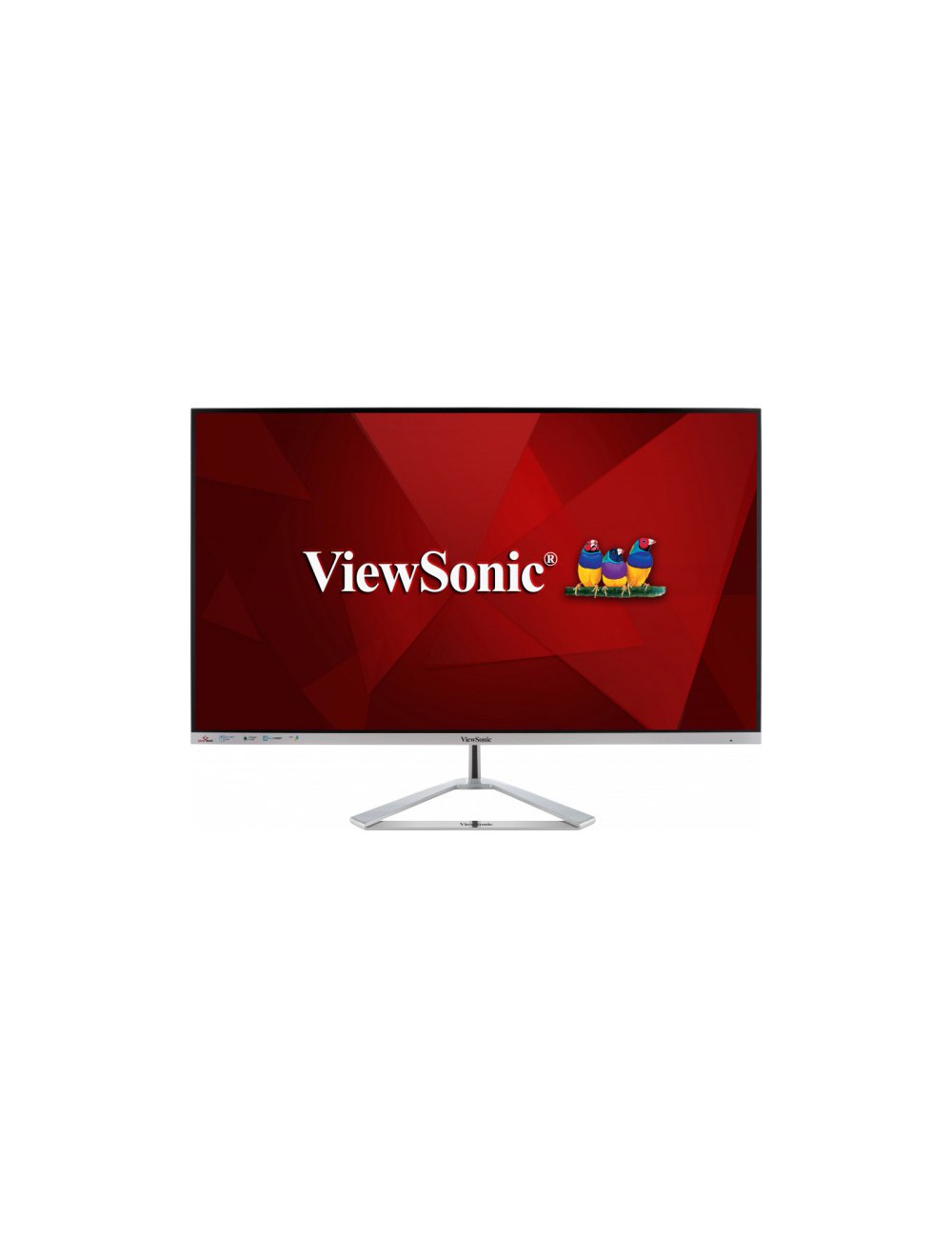 Viewsonic VX Series VX3276-MHD-3 pantalla para PC 81,3 cm (32") 1920 x 1080 Pixeles Full HD LED Plata