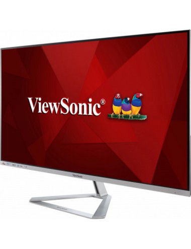 Viewsonic VX Series VX3276-MHD-3 écran plat de PC 81,3 cm (32") 1920 x 1080 pixels Full HD LED Argent