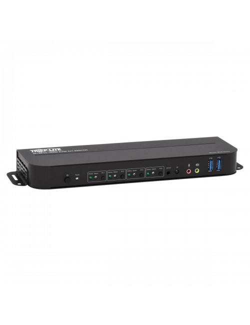 Tripp Lite B005-HUA4 KVM HDMI USB de 4 Puertos - 4K 60 Hz, HDR, HDCP 2.2, IR, Compartido de USB