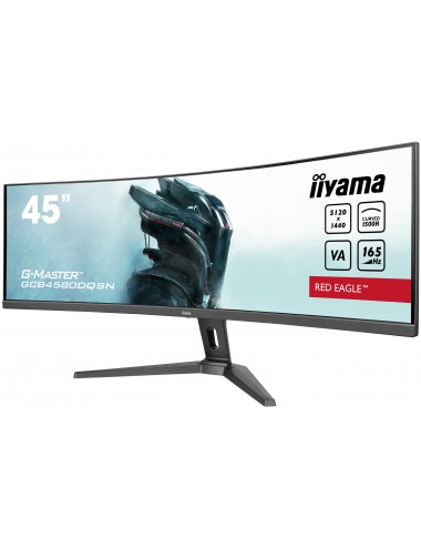 iiyama G-MASTER RED EAGLE CURVED pantalla para PC 114,3 cm (45") 5120 x 1440 Pixeles Dual QHD LED Negro