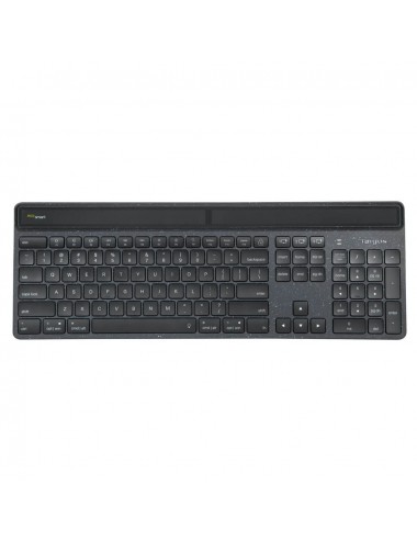Targus Sustainable Energy Harvesting EcoSmart teclado Bluetooth AZERTY Francés Negro