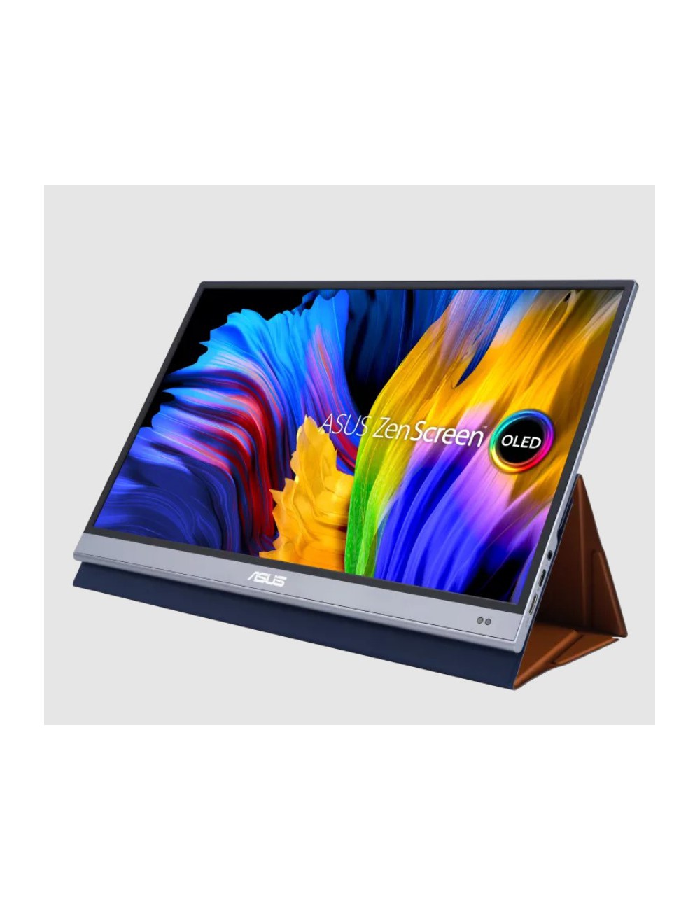 ASUS ZenScreen OLED MQ16AH pantalla para PC 39,6 cm (15.6") 1920 x 1080 Pixeles Full HD Gris