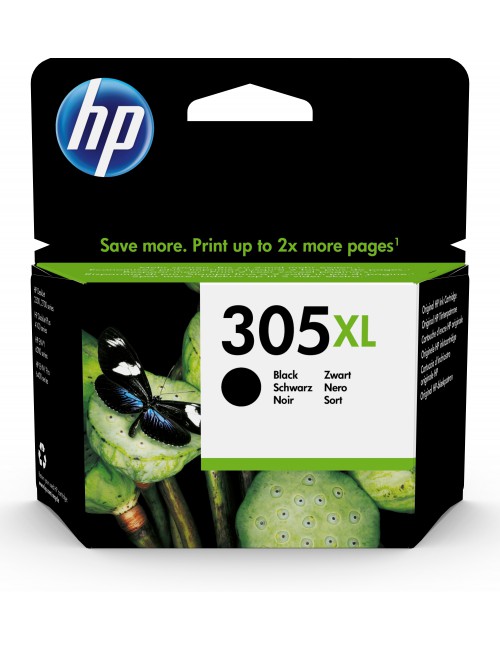 HP Cartuccia di inchiostro nero originale ad alta capacità 305XL