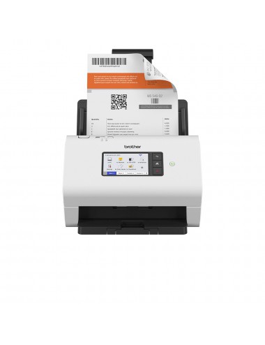 Brother ADS-4900W Chargeur automatique de documents + Scanner à feuille 600 x 600 DPI A4 Noir, Blanc