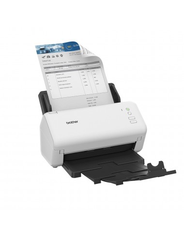 Brother ADS-4100 Escáner con alimentador automático de documentos (ADF) 600 x 600 DPI A4 Negro, Blanco