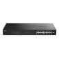 D-Link DGS-1018P Non-géré Gigabit Ethernet (10/100/1000) Connexion Ethernet, supportant l'alimentation via ce port (PoE) Noir D-Link DGS-1018P Non-géré Gigabit Ethernet (10/100/1000) Connexion Ethernet, supportant l'alimentation via ce port (PoE) Noir