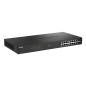 D-Link DGS-1018P Non-géré Gigabit Ethernet (10/100/1000) Connexion Ethernet, supportant l'alimentation via ce port (PoE) Noir D-Link DGS-1018P Non-géré Gigabit Ethernet (10/100/1000) Connexion Ethernet, supportant l'alimentation via ce port (PoE) Noir