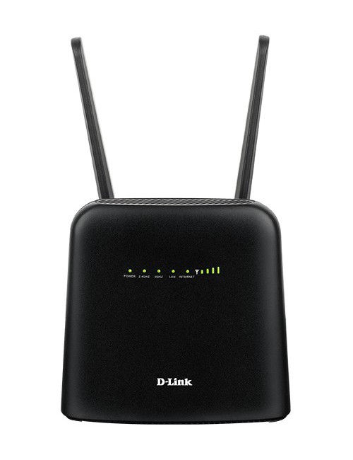 D-Link DWR-960 router inalámbrico Gigabit Ethernet Doble banda (2,4 GHz 5 GHz) 4G Negro
